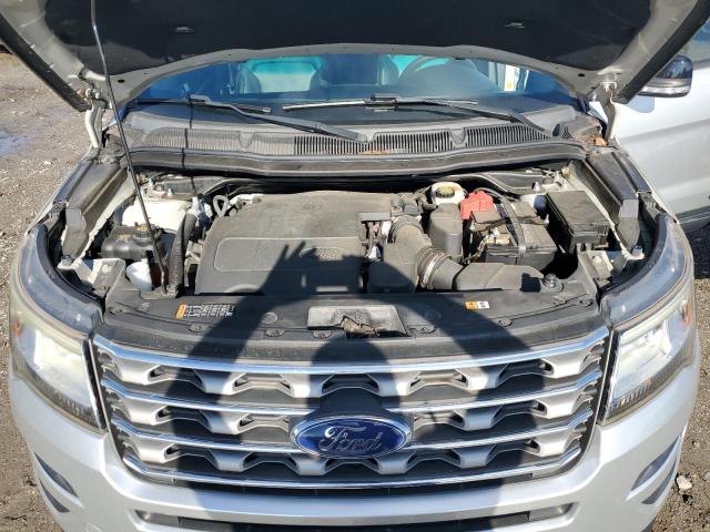 1FM5K8D84HGA67584 - 2017 FORD EXPLORER XLT ვერცხლისფერი ფოტო 12