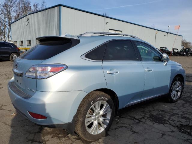 JTJBC1BA5A2407889 - 2010 LEXUS RX 450 BLUE photo 3