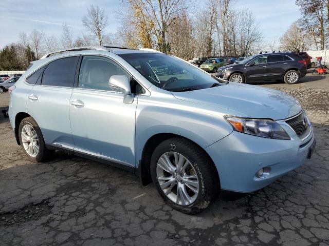 JTJBC1BA5A2407889 - 2010 LEXUS RX 450 BLUE photo 4