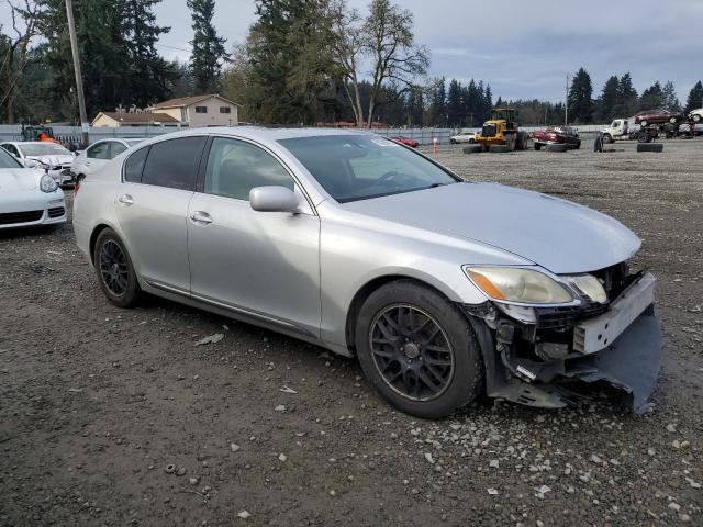 JTHBN96S665007083 - 2006 LEXUS GS 430 SILVER photo 4