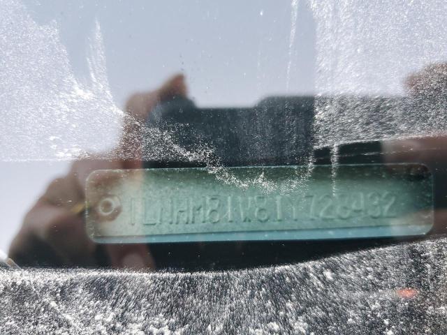 1LNHM81W81Y728432 - 2001 LINCOLN TOWN CAR EXECUTIVE Weiß Foto 12