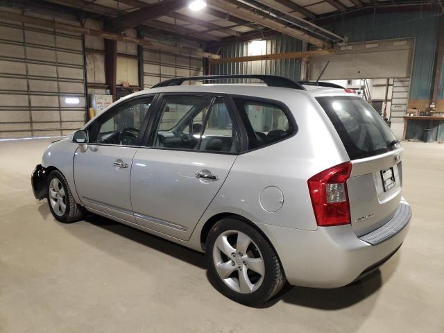 KNAFG528997274904 - 2009 KIA RONDO BASE SILVER photo 2