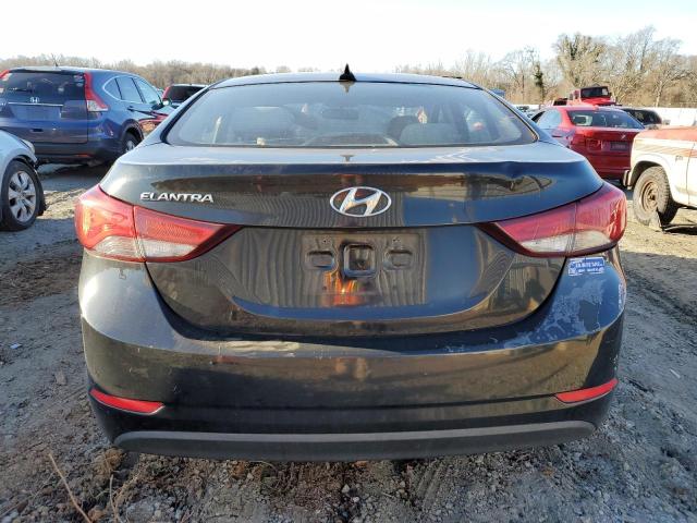 KMHDH4AE7GU618717 - 2016 HYUNDAI ELANTRA SE BLACK photo 6