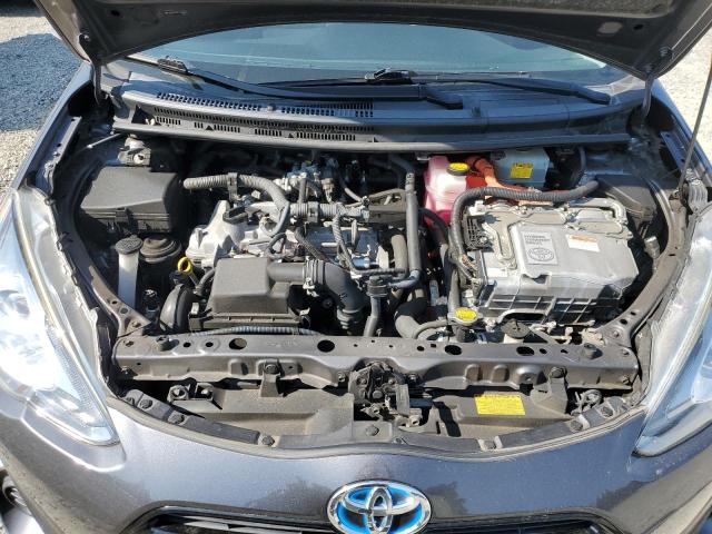 JTDKDTB33F1586850 - 2015 TOYOTA PRIUS C GRAY photo 11
