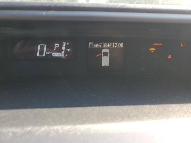 JTDKDTB33F1586850 - 2015 TOYOTA PRIUS C GRAY photo 9