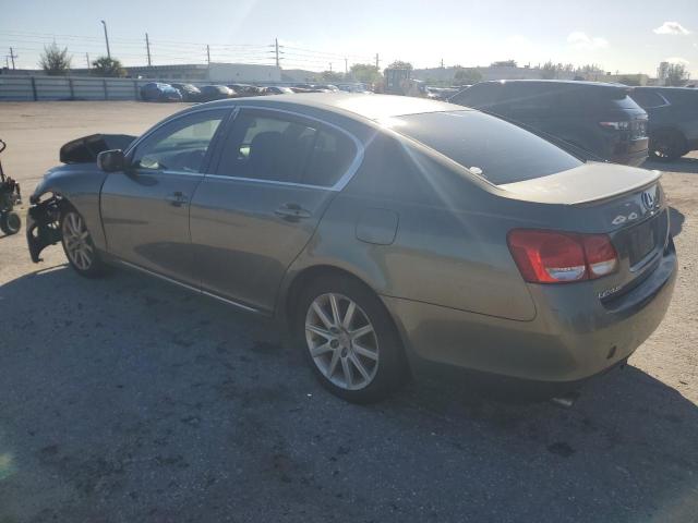 JTHBH96S665018589 - 2006 LEXUS GS 300 GRAY photo 2