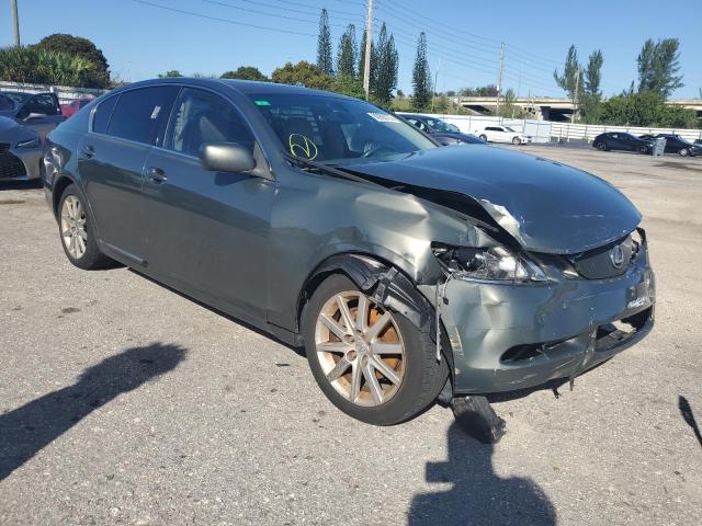 JTHBH96S665018589 - 2006 LEXUS GS 300 GRAY photo 4