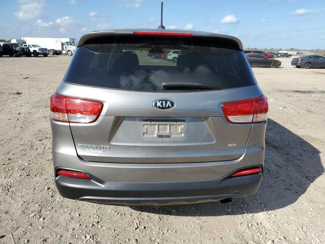 5XYPG4A36GG097431 - 2016 KIA SORENTO LX GRAY photo 6