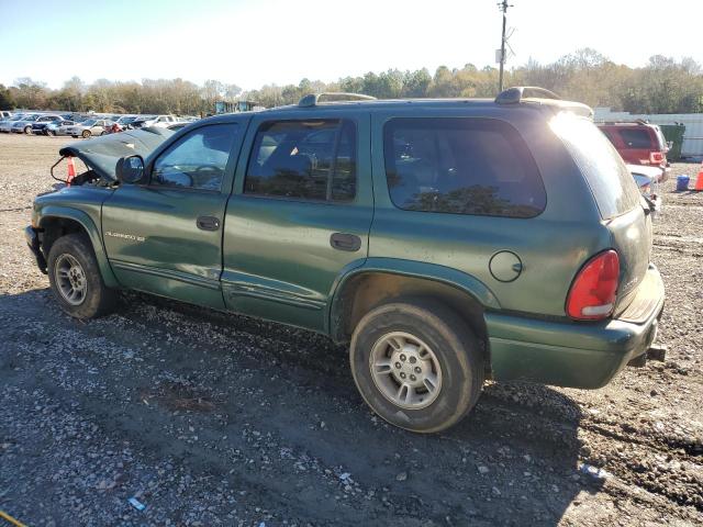 1B4HR28Z7XF673668 - 1999 DODGE DURANGO GREEN photo 2