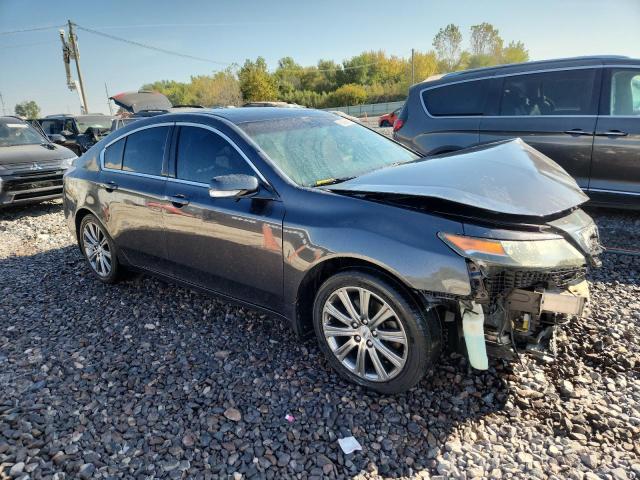 19UUA8F37EA008811 - 2014 ACURA TL SE GRAY photo 4