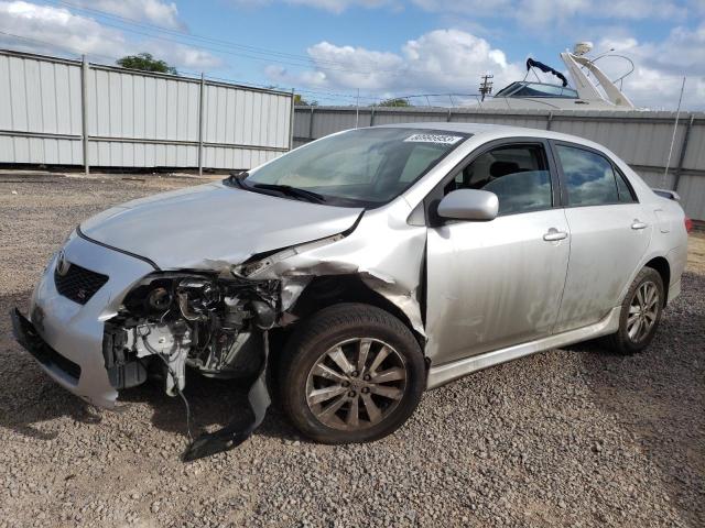 1NXBU40E79Z076932 - 2009 TOYOTA COROLLA BASE SILVER photo 1