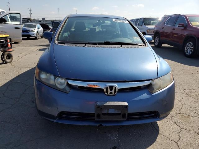 1HGFA16586L007920 - 2006 HONDA CIVIC LX Կապույտ լուսանկար 5