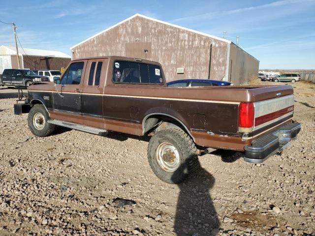 1FTHX26G7LKB34348 - 1990 FORD F250 BROWN photo 2