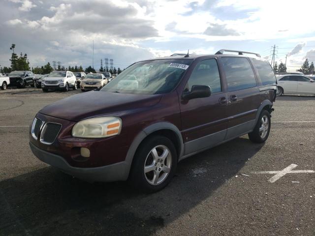 1GMDX33L26D117077 - 2006 PONTIAC MONTANA SV6 BURGUNDY photo 1