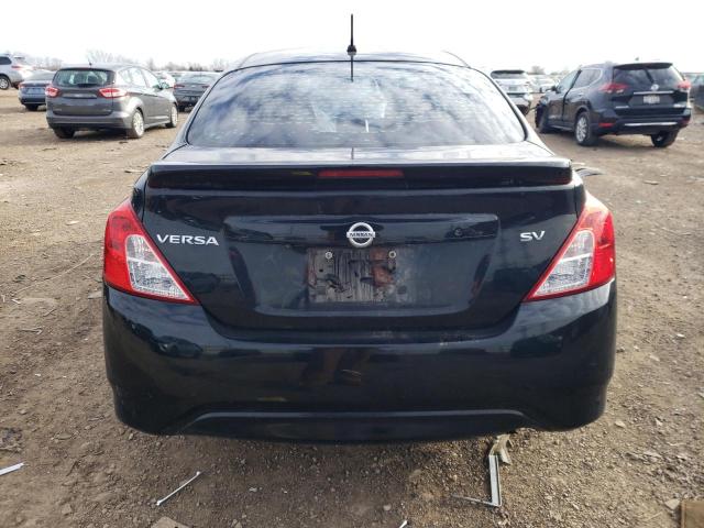 3N1CN7AP1KL818056 - 2019 NISSAN VERSA S BLACK photo 6