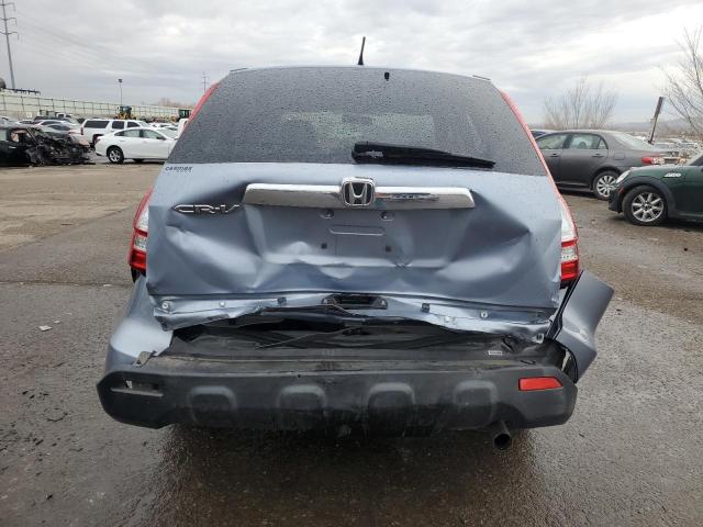 JHLRE38518C046623 - 2008 HONDA CR-V EX BLUE photo 6