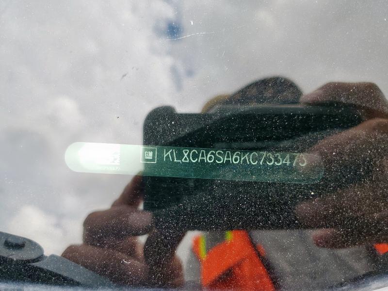 KL8CA6SA6KC733473 - 2019 CHEVROLET SPARK LS გრაფიტი ფოტო 12