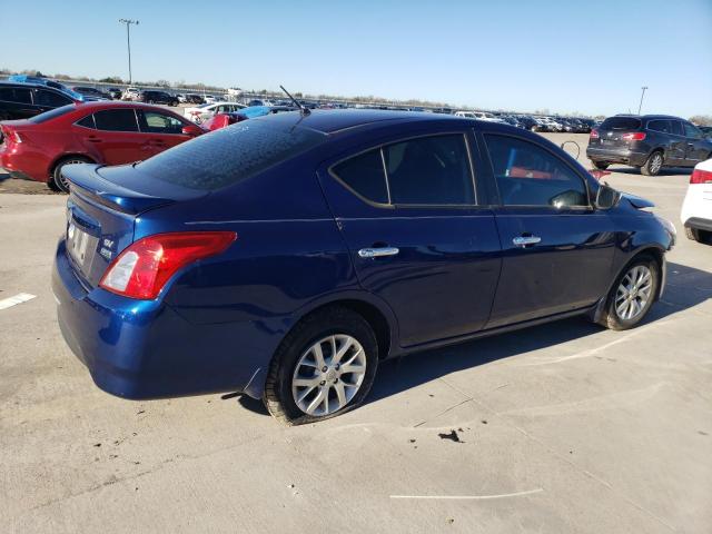 3N1CN7APXJL887830 - 2018 NISSAN VERSA S BLUE photo 3