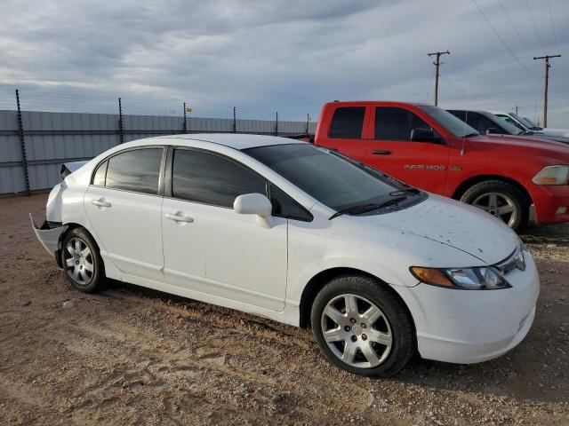 2HGFA16578H346166 - 2008 HONDA CIVIC LX WHITE photo 4