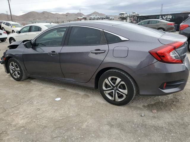 19XFC2F52JE007248 - 2018 HONDA CIVIC LX GRAY photo 2