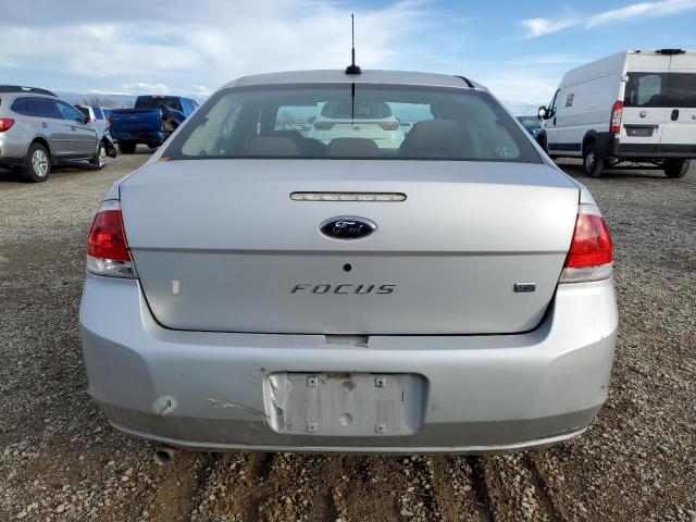 1FAHP35N99W105592 - 2009 FORD FOCUS SE SILVER photo 6