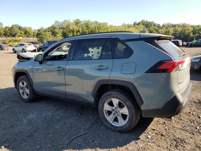 4T3R6RFV0MU008484 - 2021 TOYOTA RAV4 XLE 灰色 照片 2