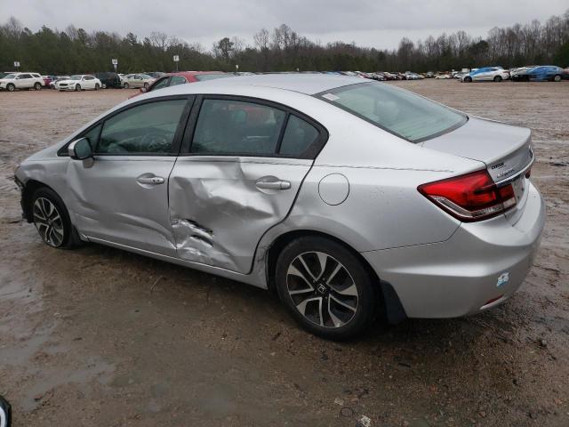 19XFB2F89FE044303 - 2015 HONDA CIVIC EX SILVER photo 2