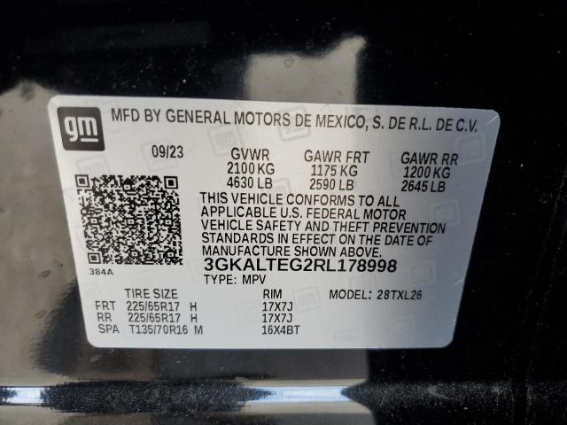 3GKALTEG2RL178998 - 2024 GMC TERRAIN SLE Noir photo 13