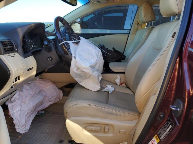 2T2BK1BA6FC330847 - 2015 LEXUS RX 350 BASE BURGUNDY photo 7