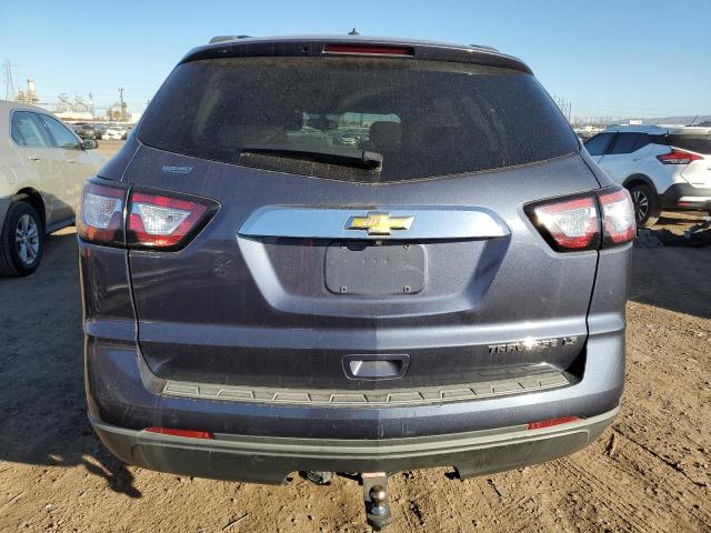 1GNKRFED9DJ230561 - 2013 CHEVROLET TRAVERSE LS BLUE photo 6