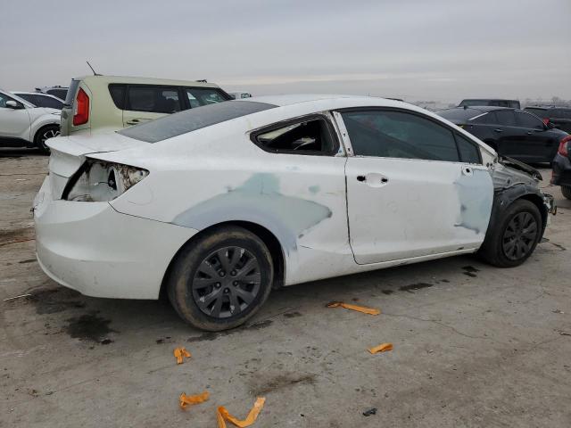 2HGFG3B51CH564063 - 2012 HONDA CIVIC LX WHITE photo 3