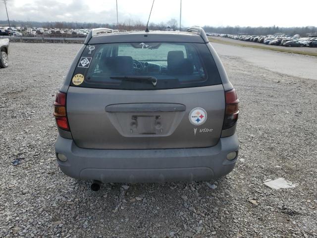 5Y2SL65876Z440965 - 2006 PONTIAC VIBE GRAY photo 6