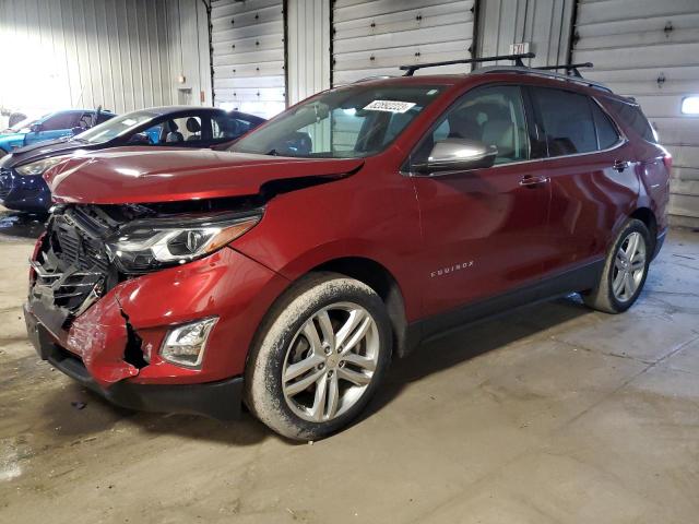 2GNAXWEX2J6198685 - 2018 CHEVROLET EQUINOX PREMIER MAROON photo 1