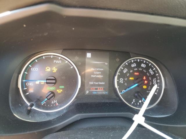 4T3RWRFV2MU024105 - 2021 TOYOTA RAV4 XLE 黑色 照片 9