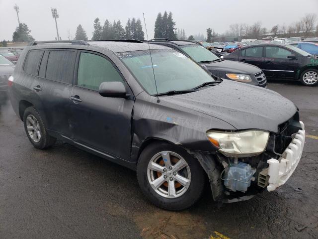 JTEES41A192144717 - 2009 TOYOTA HIGHLANDER GRAY photo 4