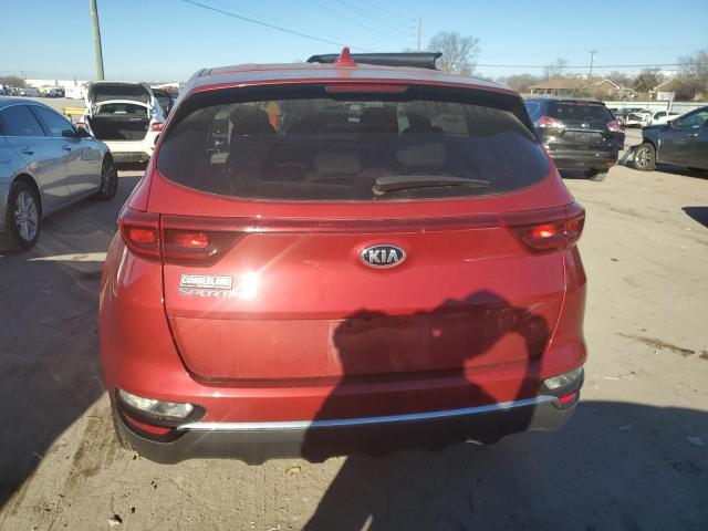 KNDPM3AC2N7017698 - 2022 KIA SPORTAGE LX RED photo 6