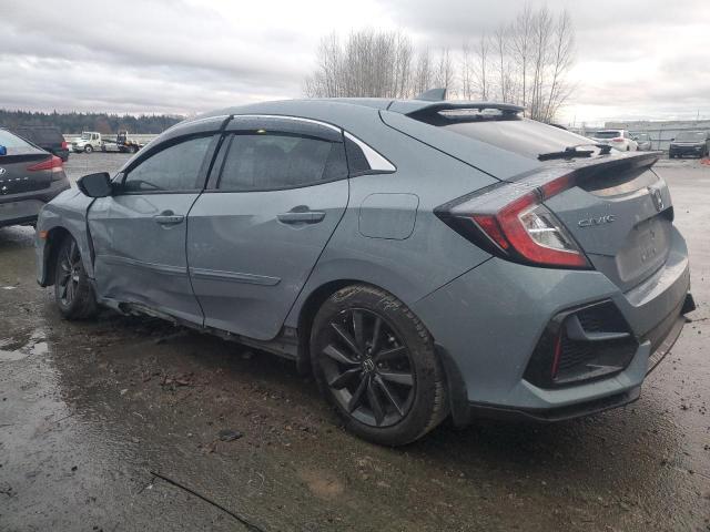 SHHFK7H68MU401758 - 2021 HONDA CIVIC EX GRAY photo 2