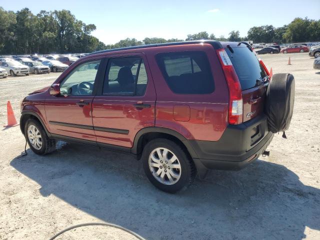 SHSRD78815U332853 - 2005 HONDA CR-V EX 勃艮第红 照片 2