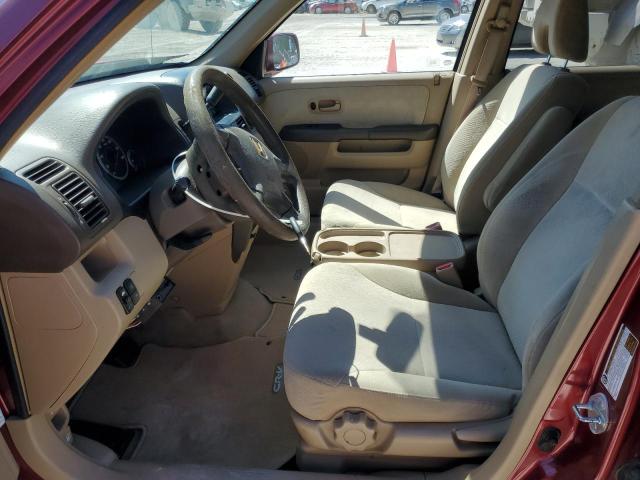 SHSRD78815U332853 - 2005 HONDA CR-V EX 勃艮第红 照片 7