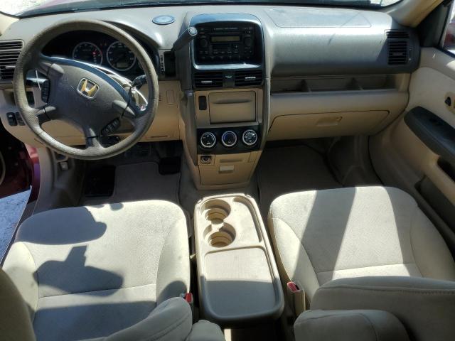 SHSRD78815U332853 - 2005 HONDA CR-V EX 勃艮第红 照片 8