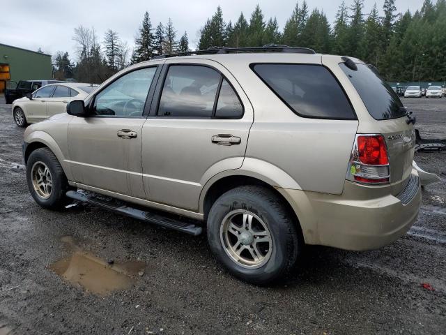 KNDJD733X65572230 - 2006 KIA SORENTO EX BEIGE photo 2