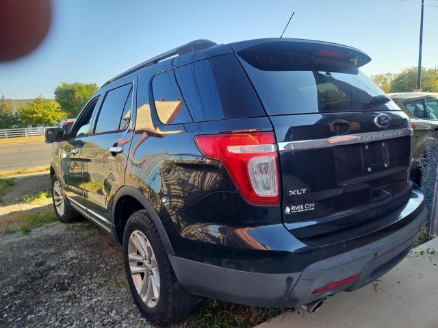 1FM5K8D81EGB97267 - 2014 FORD EXPLORER XLT BLACK photo 3