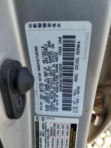 1NXBR32E78Z015295 - 2008 TOYOTA COROLLA CE 灰色 照片 12