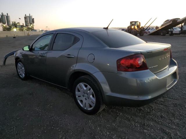 1C3CDZAB3DN549243 - 2013 DODGE AVENGER SE GRAY photo 2