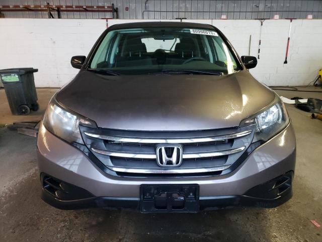 5J6RM4H35CL031937 - 2012 HONDA CR-V LX GRAY photo 5