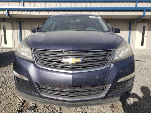 1GNKRFED1EJ242155 - 2014 CHEVROLET TRAVERSE LS BLUE photo 5