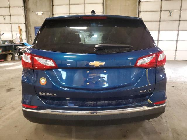 3GNAXUEV0KL268815 - 2019 CHEVROLET EQUINOX LT BLUE photo 6