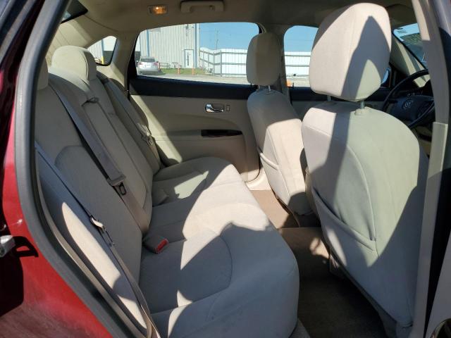 2G4WC582381355681 - 2008 BUICK LACROSSE CX წითელი ფოტო 10