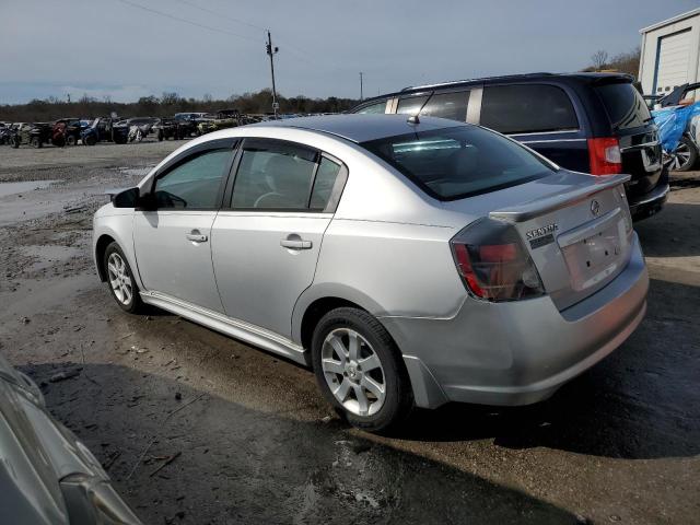 3N1AB6AP1CL719426 - 2012 NISSAN SENTRA 2.0 SILVER photo 2