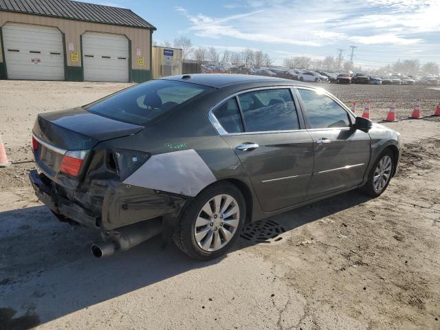 1HGCR2F80EA159485 - 2014 HONDA ACCORD EXL CHARCOAL photo 3